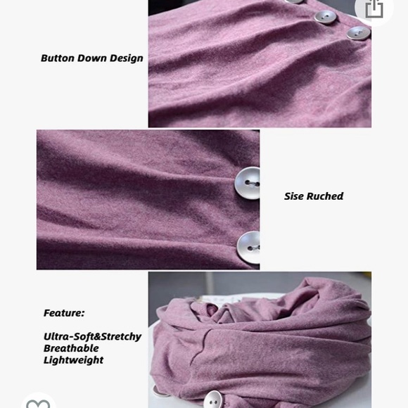 NWT Super Cute Maternity/Breast Feeding Top - Picture 9 of 10